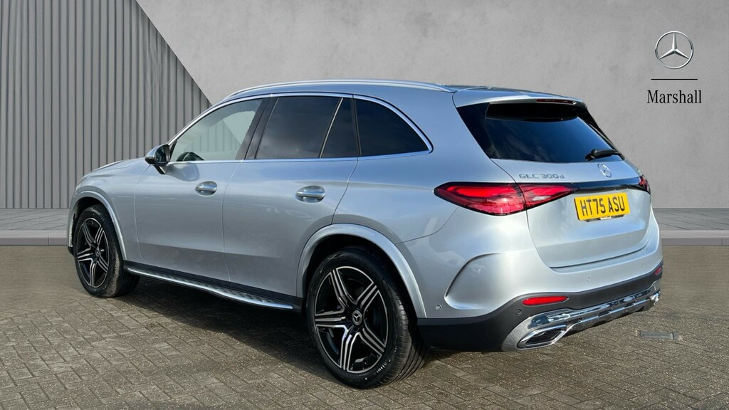 Mercedes-Benz GLC Class Glc 300D 4Matic Amg Line Premium Pan HT75ASU Silver #2