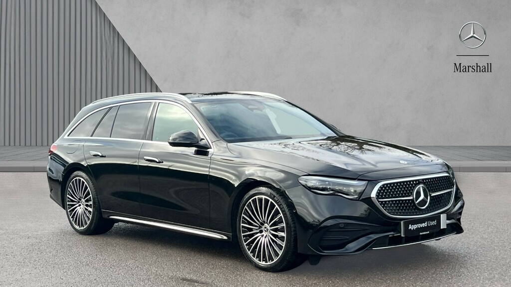 Mercedes-Benz E Class E220d Amg Line Premium Plus Estate Black