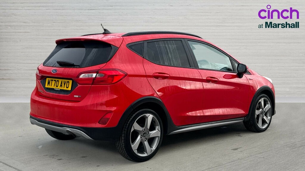 Ford Fiesta Fiesta 1.0 Ecoboost Hybrid Mhev 125 Active Edition MT70AYO Red #3