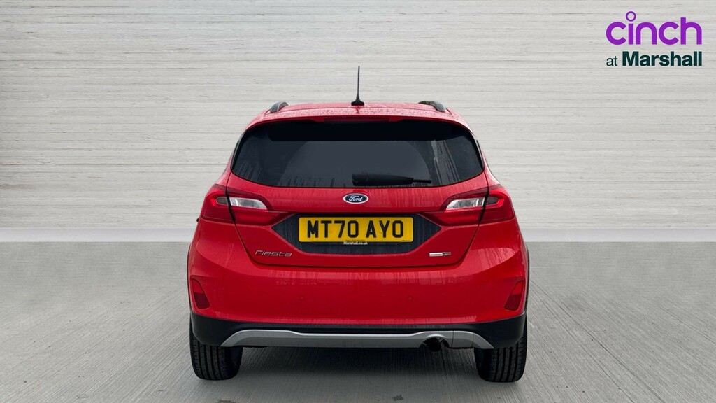 Ford Fiesta Fiesta 1.0 Ecoboost Hybrid Mhev 125 Active Edition MT70AYO Red #4