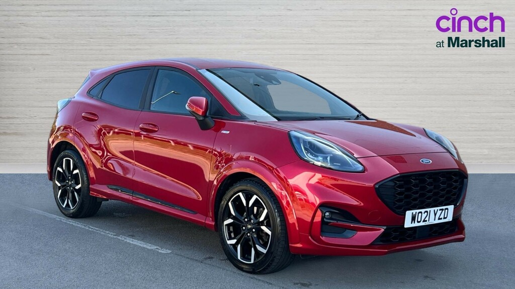 Ford Puma Puma 1.0 Ecoboost Hybrid Mhev 155 St-line X Red