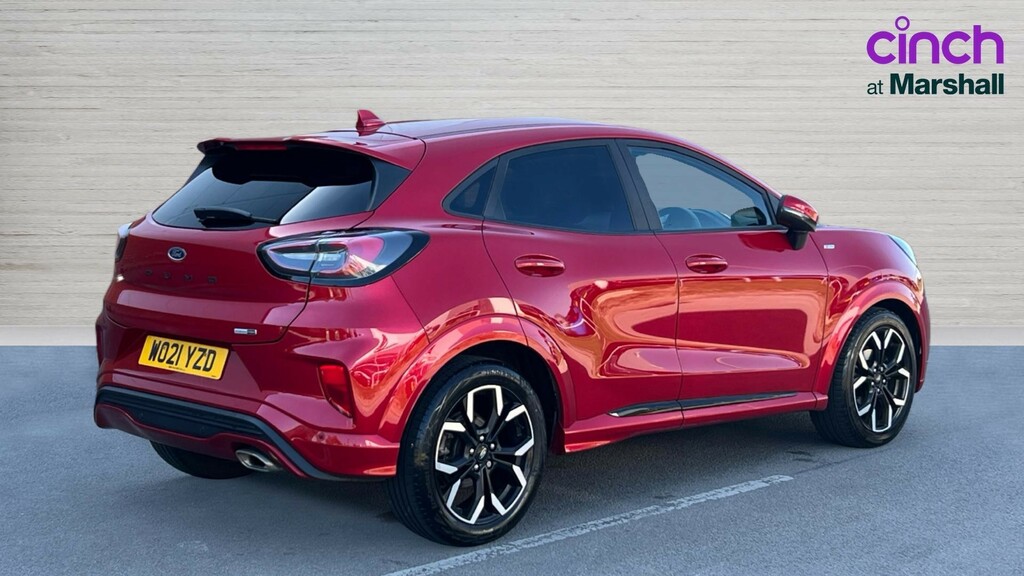 Ford Puma Puma 1.0 Ecoboost Hybrid Mhev 155 St-line X WO21YZD Red #3