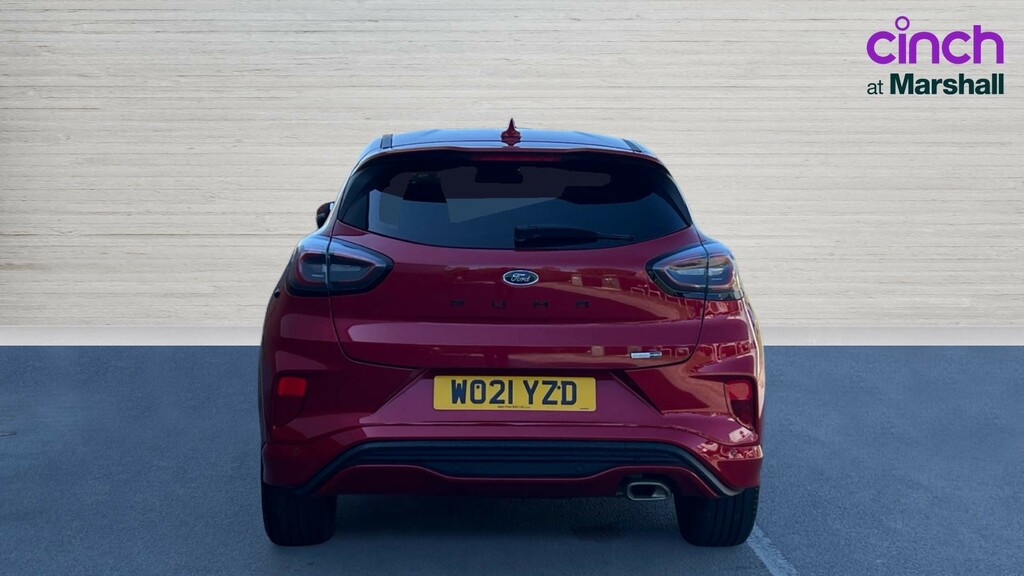 Ford Puma Puma 1.0 Ecoboost Hybrid Mhev 155 St-line X WO21YZD Red #4