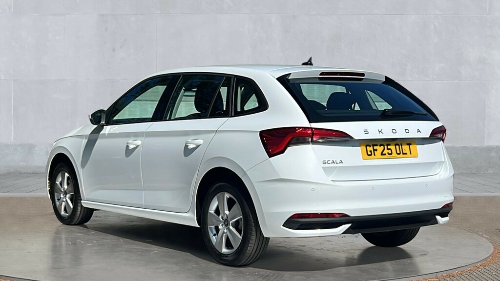 Skoda Scala Scala 1.0 Tsi 116 Se Edition GF25OLT White #3