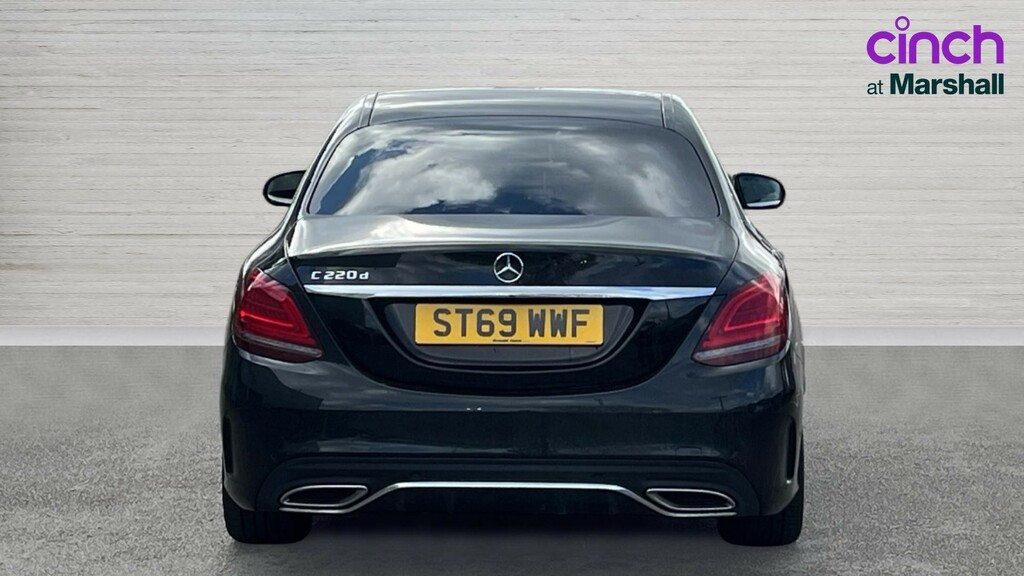 Mercedes-Benz C Class C Class C220d Amg Line Premium 9G-tronic ST69WWF Black #4
