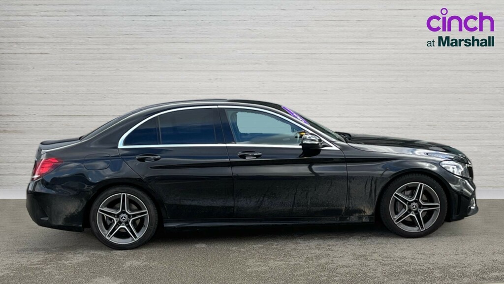 Mercedes-Benz C Class C Class C220d Amg Line Premium 9G-tronic ST69WWF Black #2