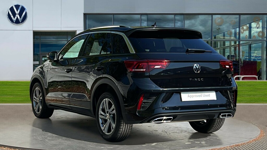 Volkswagen T-Roc T-roc 2.0 Tdi 150 Evo R-line Dsg KR25XBA Black #3
