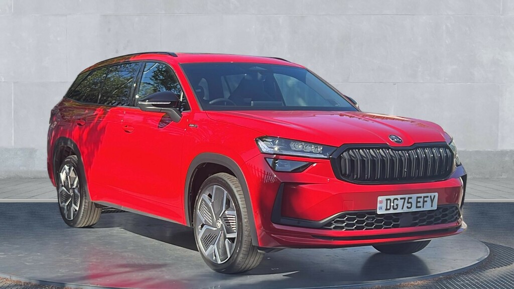 Skoda Kodiaq Kodiaq 2.0 Tdi 193 Sportline 4X4 Dsg 7 Seat Red