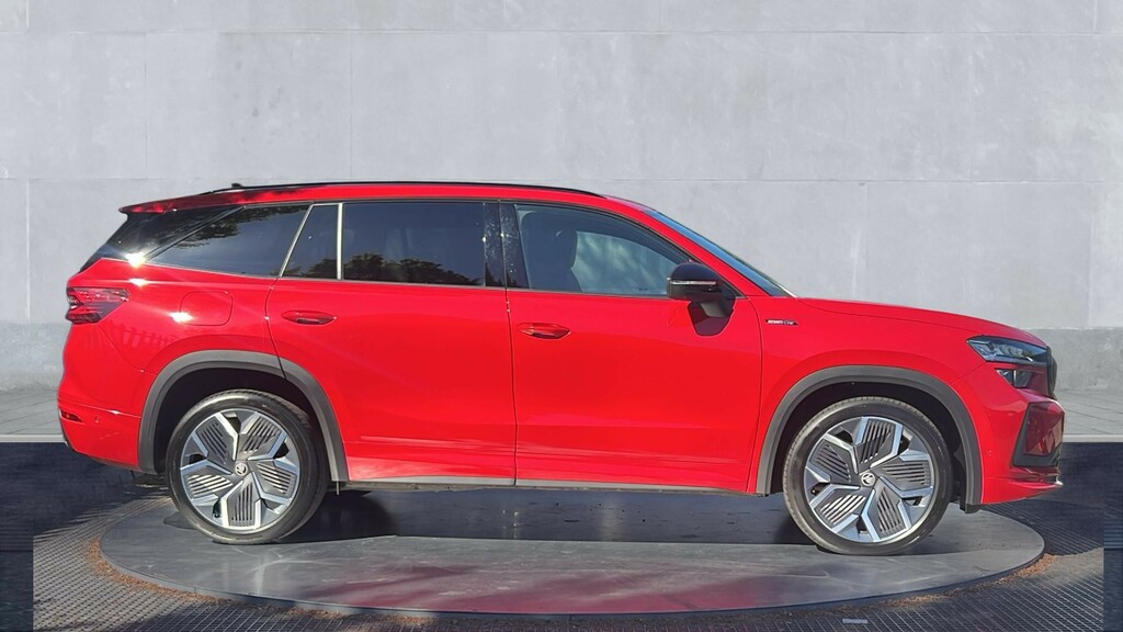 Skoda Kodiaq Kodiaq 2.0 Tdi 193 Sportline 4X4 Dsg 7 Seat DG75EFY Red #4
