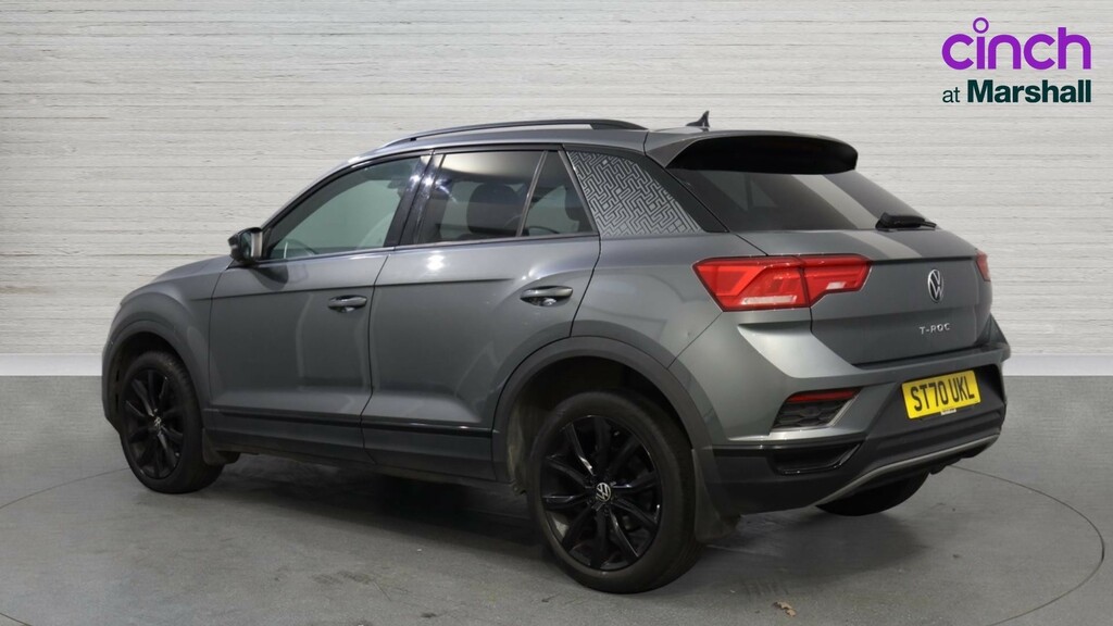 Volkswagen T-Roc T-roc 1.5 Tsi Evo Black Edition ST70UKL Grey #5