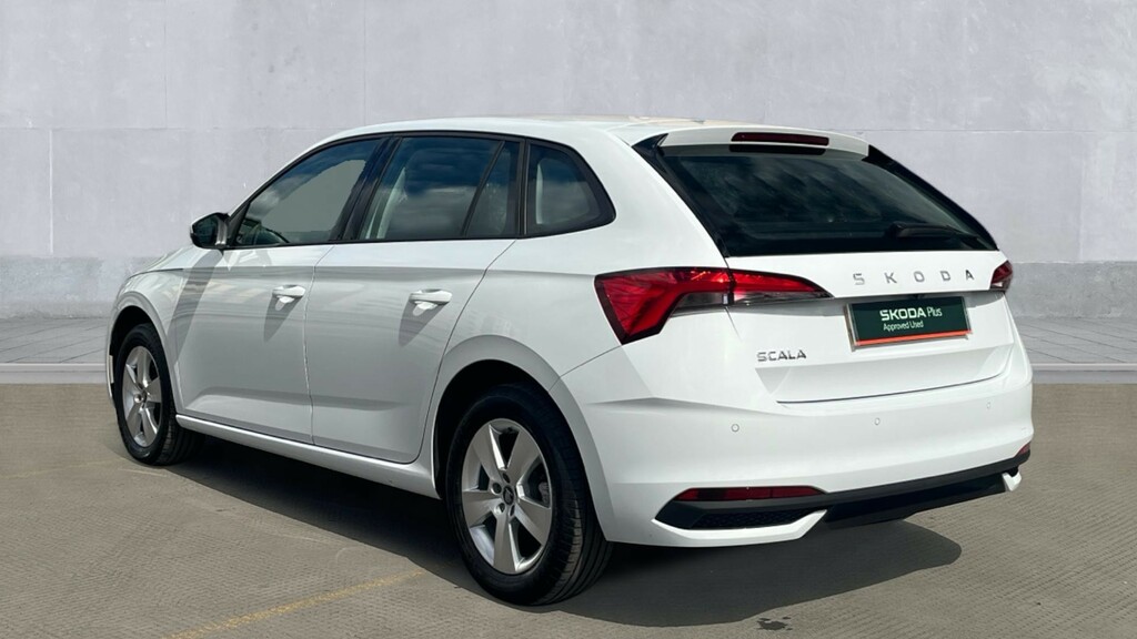 Skoda Scala Scala 1.0 Tsi 116 Se Edition Dsg GF25ONW White #3