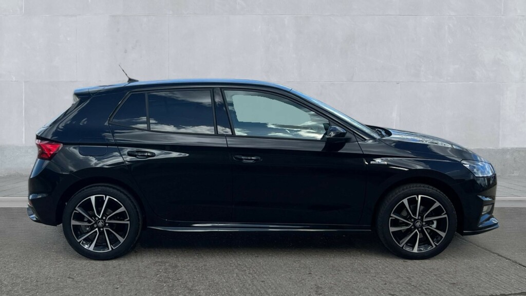 Skoda Fabia Skoda Fabia Hatchback 1.5 Tsi 150 Monte Carlo Edit KR26OHA Black #4
