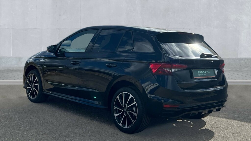 Skoda Fabia Skoda Fabia Hatchback 1.5 Tsi 150 Monte Carlo Edit KR26OHA Black #3