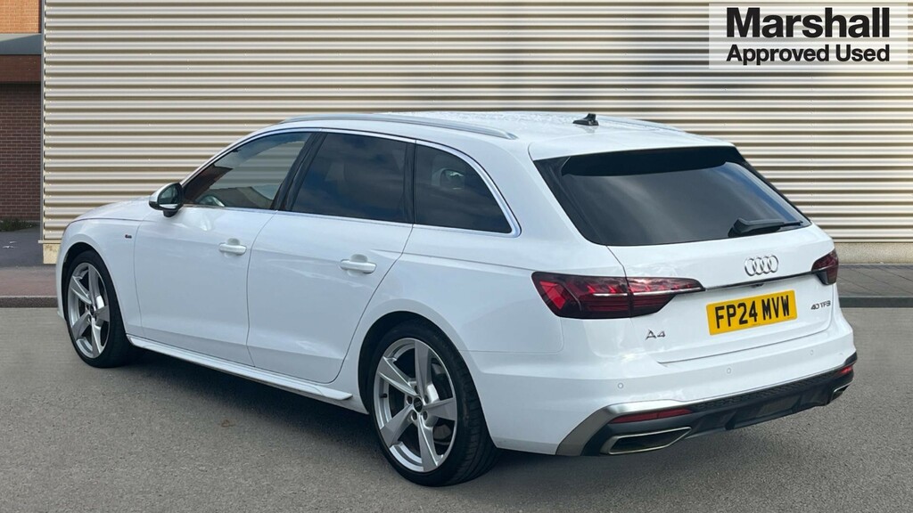 Audi A4 Avant A4 40 Tfsi 204 S Line S Tronic FP24MVW White #5