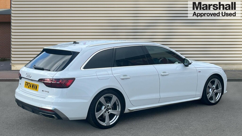 Audi A4 Avant A4 40 Tfsi 204 S Line S Tronic FP24MVW White #3