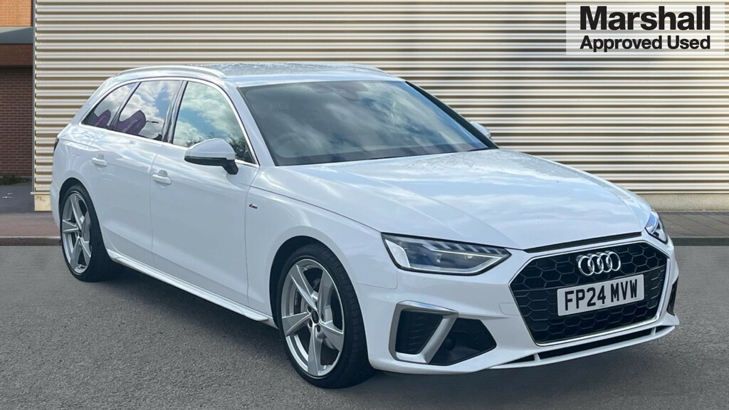 Audi A4 Avant A4 40 Tfsi 204 S Line S Tronic White