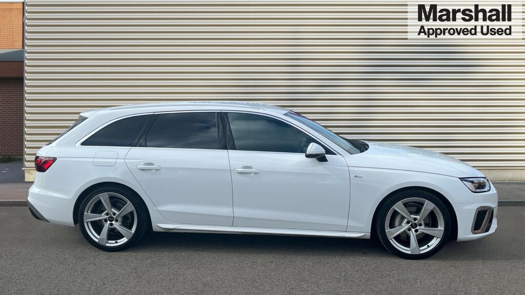 Audi A4 Avant A4 40 Tfsi 204 S Line S Tronic FP24MVW White #2