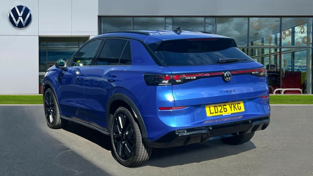 Volkswagen T-Roc Volkswagen T-roc 1.5 Etsi 150 R-line Dsg Tech LD26YKG Blue #3