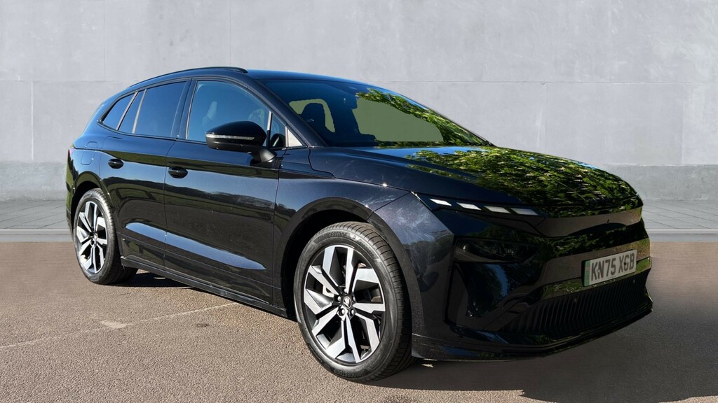 Skoda ENYAQ Enyaq 210Kw 85X Sportline 82Kwh 4X4 Black