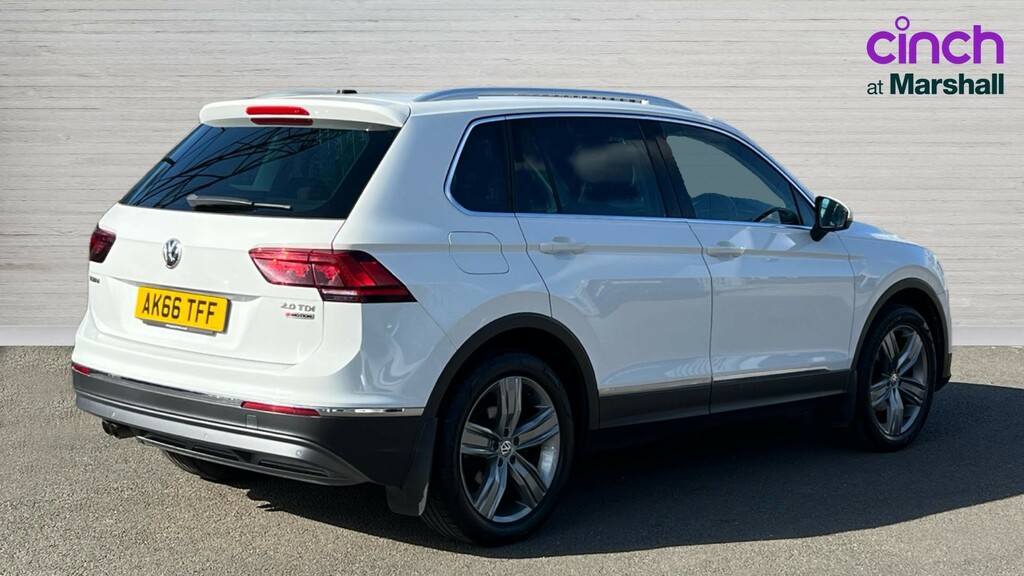 Volkswagen Tiguan Tiguan 2.0 Tdi 150 4Motion Sel AK66TFF White #3
