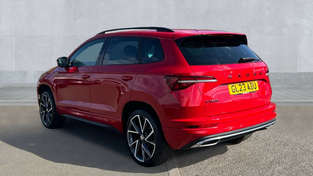 Skoda Karoq Karoq 1.5 Tsi Sportline Red #3