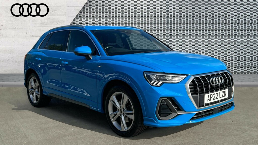 Audi Q3 Q3 35 Tdi S Line S Tronic Blue