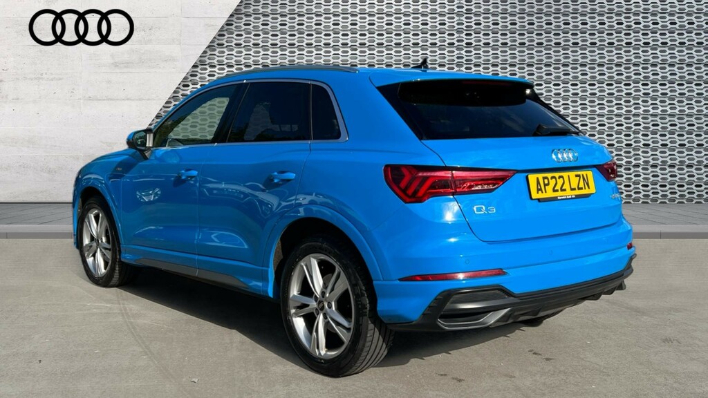 Audi Q3 Q3 35 Tdi S Line S Tronic AP22LZN Blue #3