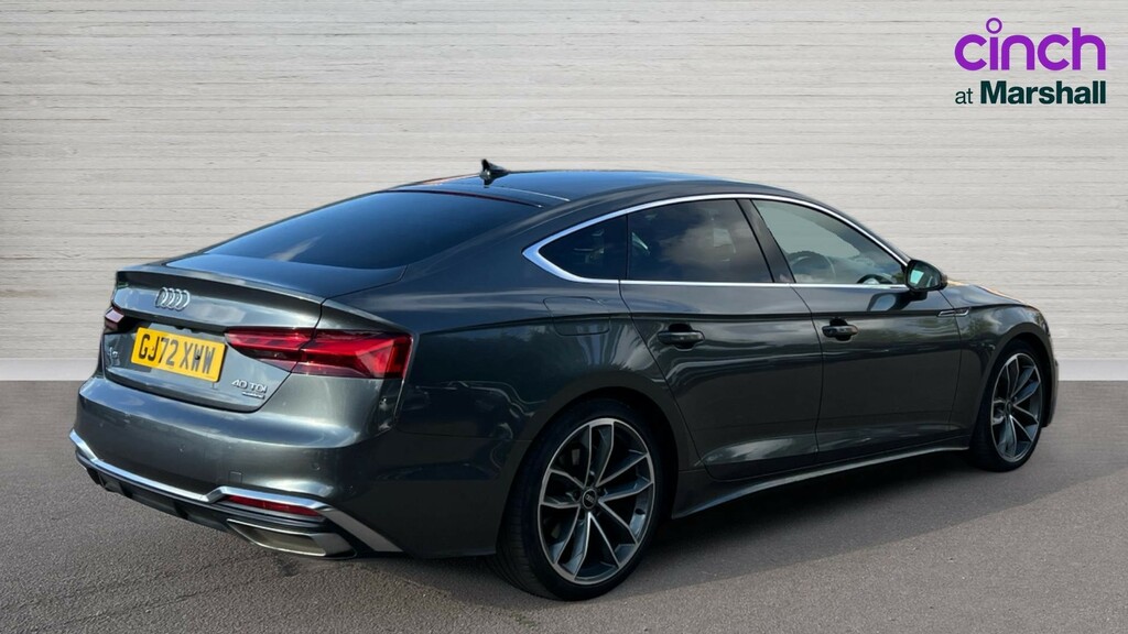 Audi A5 A5 40 Tdi 204 Quattro S Line S Tronic GJ72XWW Grey #3