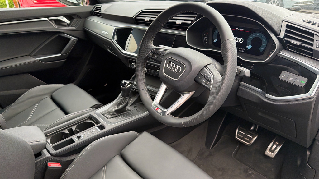 Audi Q3 Q3 35 Tfsi S Line S Tronic Leather GN75XPR White #6