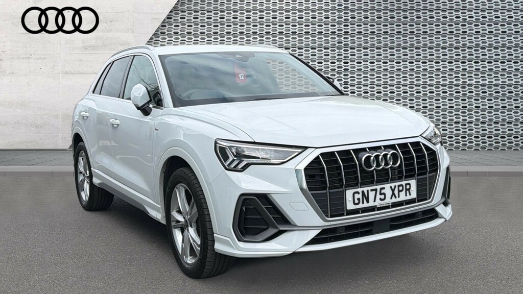 Audi Q3 Q3 35 Tfsi S Line S Tronic Leather White