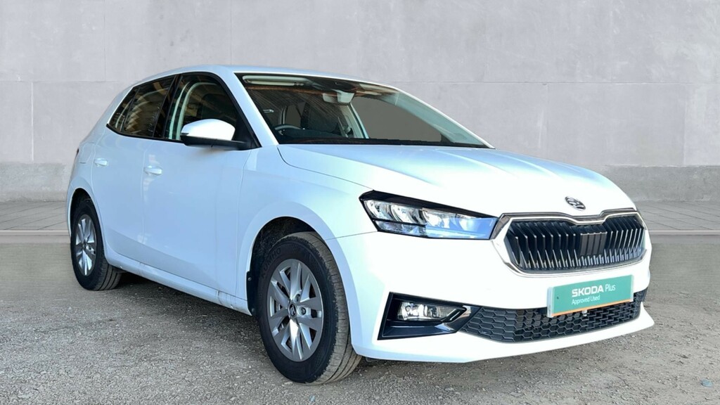 Skoda Fabia Fabia 1.0 Tsi Se Edition White