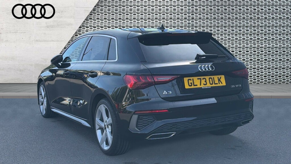 Audi A3 A3 35 Tfsi S Line S Tronic GL73OLK Black #3