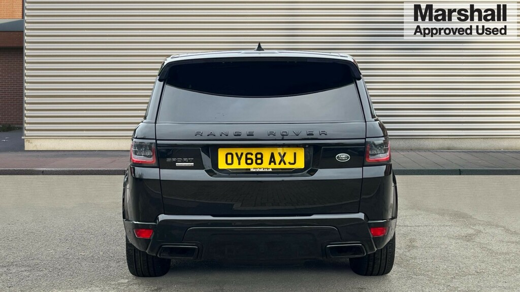Land Rover Range Rover Sport Range Rover Sport 3.0 Sdv6 Dynamic 5 OY68AXJ Black #4