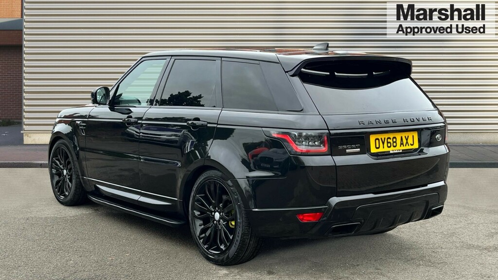 Land Rover Range Rover Sport Range Rover Sport 3.0 Sdv6 Dynamic 5 OY68AXJ Black #5
