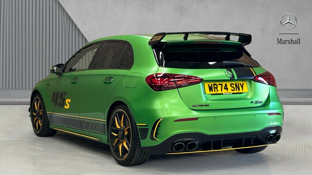 Mercedes-Benz A Class A Class A45 S 4Matic Legacy Edition WR74SNY Green #2