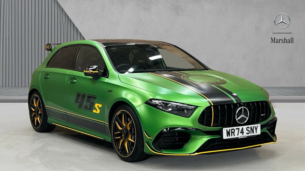Mercedes-Benz A Class A Class A45 S 4Matic Legacy Edition Green