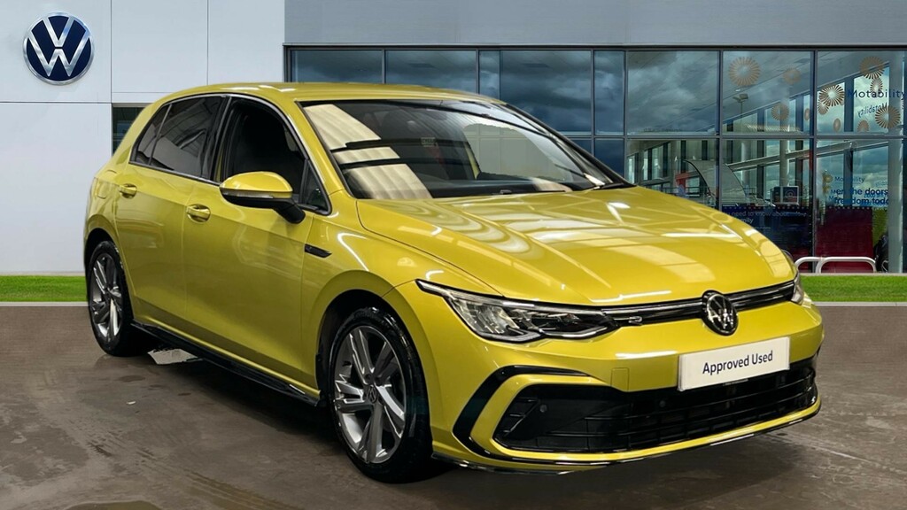 Volkswagen Golf Golf 1.5 Tsi 150 R-line Yellow
