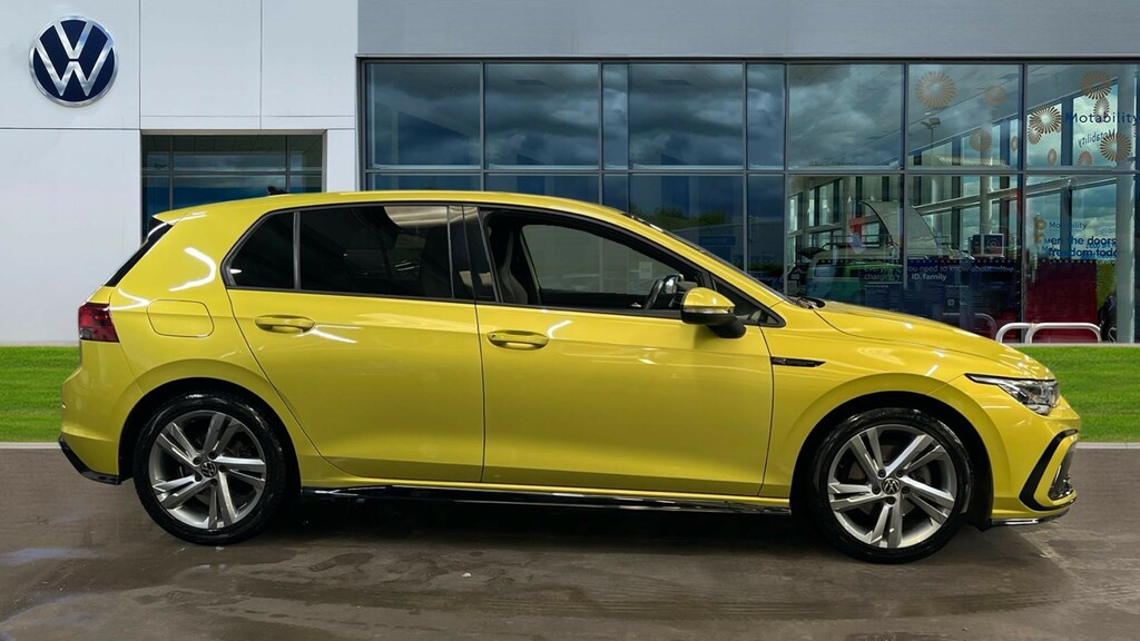 Volkswagen Golf Golf 1.5 Tsi 150 R-line LM71XUL Yellow #4