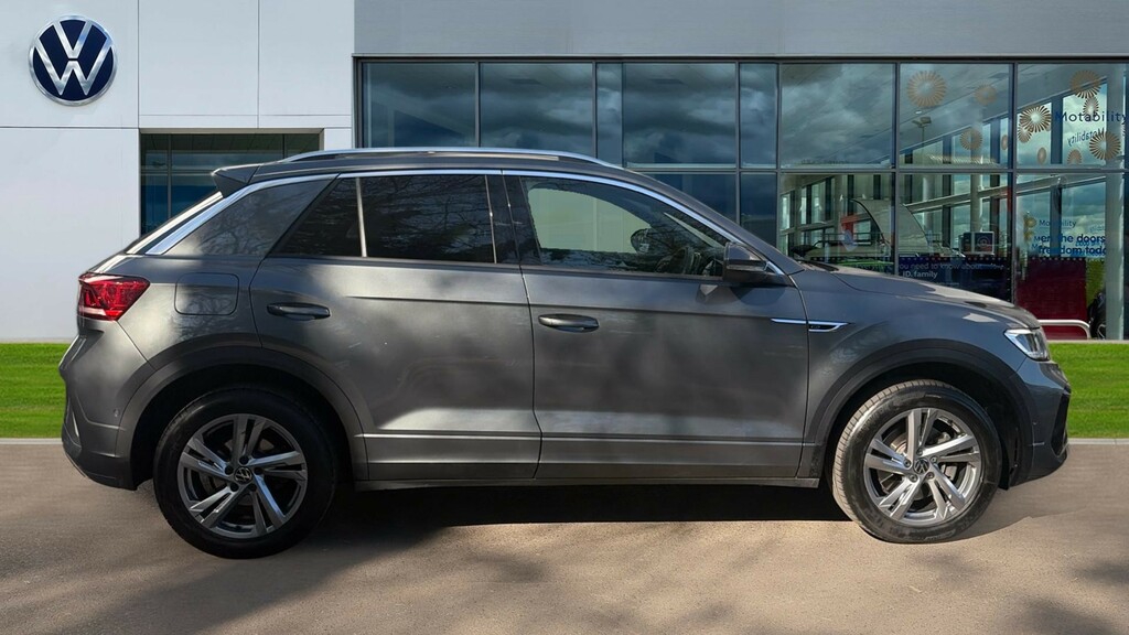 Volkswagen T-Roc T-roc 2.0 Tsi 4Motion R-line Dsg FD72UAJ Grey #4