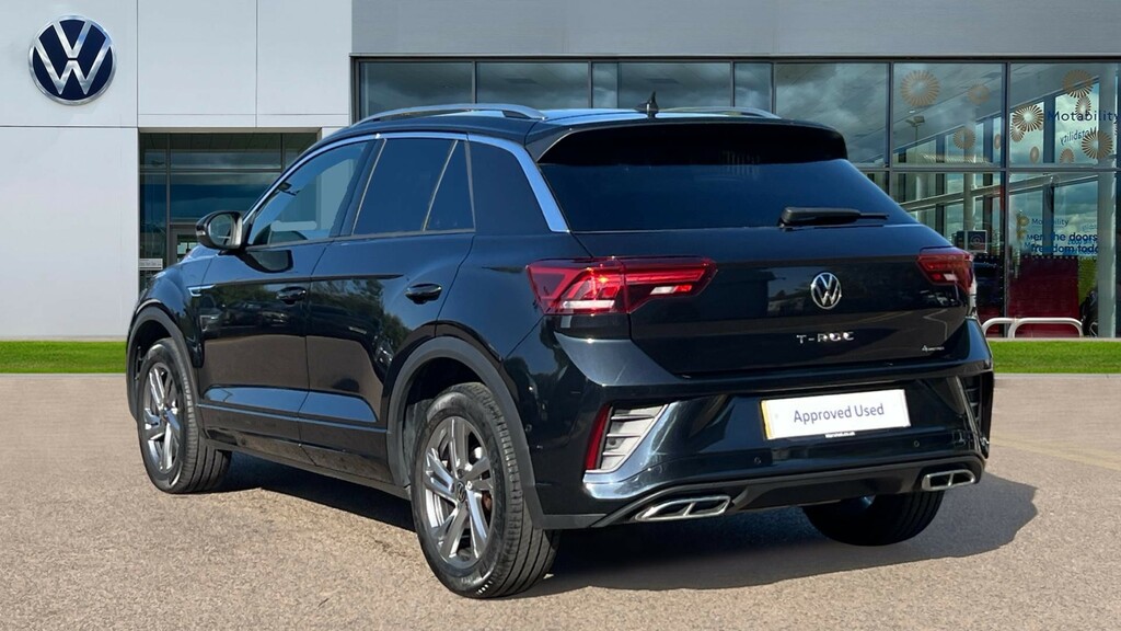 Volkswagen T-Roc T-roc 2.0 Tsi 4Motion R-line Dsg FA23LFW Black #3