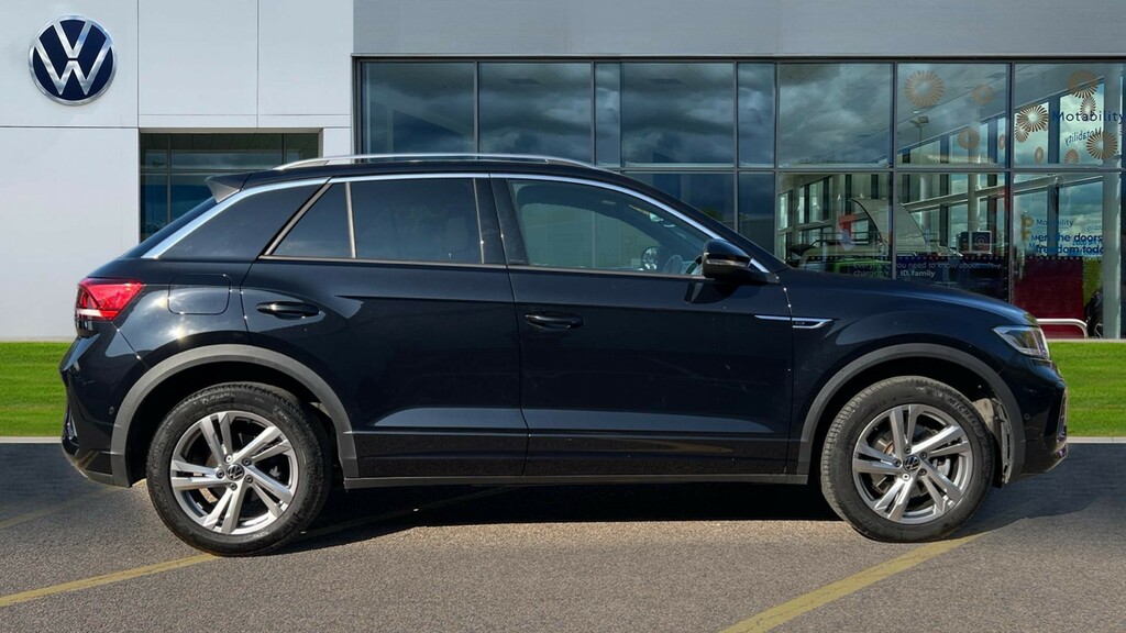 Volkswagen T-Roc T-roc 2.0 Tsi 4Motion R-line Dsg FA23LFW Black #4
