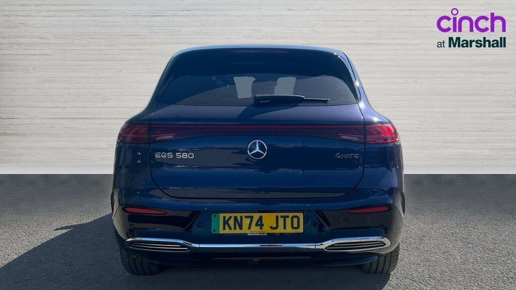 Mercedes-Benz EQS Eqs 580 4M 400Kw Business Class 108Kwh Blue #4