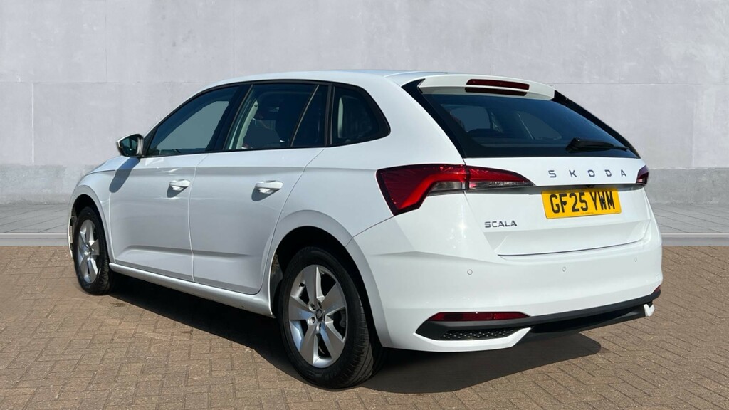 Skoda Scala Scala 1.0 Tsi 116 Se Edition Dsg GF25YWM White #3