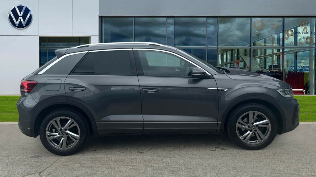 Volkswagen T-Roc T-roc 1.5 Tsi R-line Dsg PN23YSL Grey #4