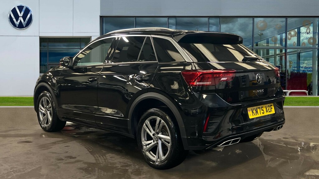 Volkswagen T-Roc T-roc 2.0 Tdi 150 Evo R-line Dsg KM75AOF Black #3