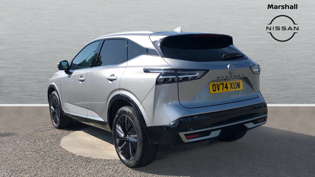 Nissan Qashqai Qashqai 1.5 E-power Tekna OV74XUW Silver #2