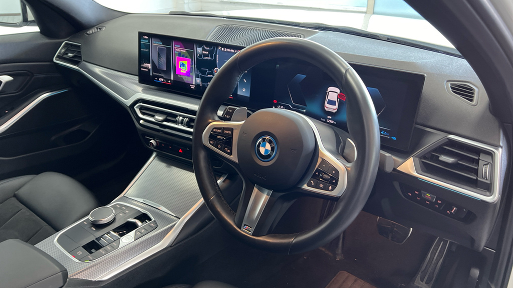 BMW 3 Series 3 Series 330E M Sport Step NU24KKW White #6