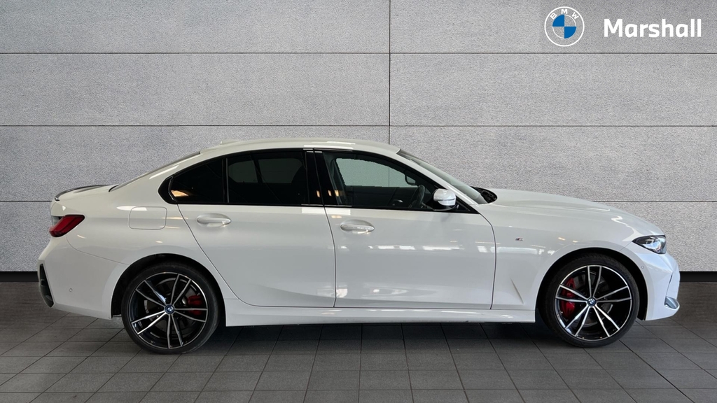 BMW 3 Series 3 Series 330E M Sport Step NU24KKW White #3