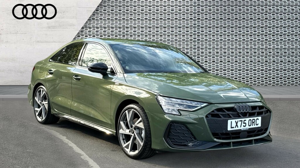 Audi A3 A3 1.5 Tfsi 150 Black Edition S Tronic Green