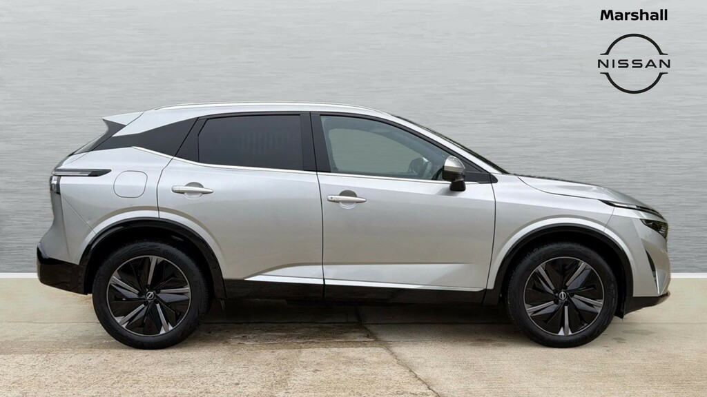 Nissan Qashqai Qashqai 1.3 Dig-t Mh Tekna FV25WTY Silver #3